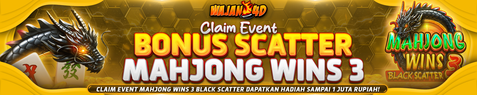 Wajan4d - Claim Bonus Scatter Mahjong Wins 3